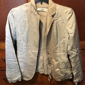 Italian Metallic Silver Jacket
